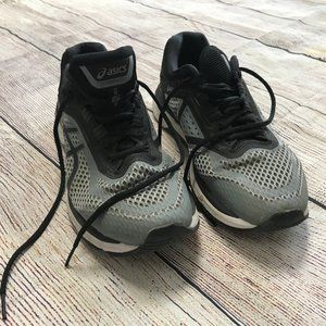 ASICS GT-2000 Lace Up Running Shoes Size 8 Gray